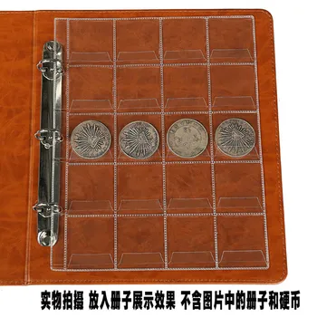 20buc Nou stil 20/30/42 Buzunare Clar Monede de Timbru Moneda Protector Introduce Pagina de Foi de Titular