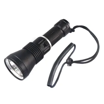Topcom XHP70 LED-uri Profesionale Scufundări Lanterna IP68 Putere Lumina Scufundări Lumina Subacvatice 50m Spearfishing de Lumină Cu Coada Coarda