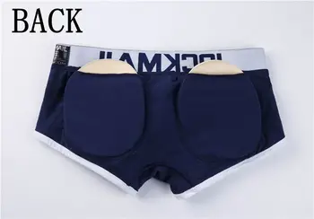 JOCKMAIL Sexy Bărbați Lenjerie intima penis si Fund Hip Enhancer Fundul Căptușit boxeri Formator Fund de Ridicare Pantalon gay lenjerie Corset