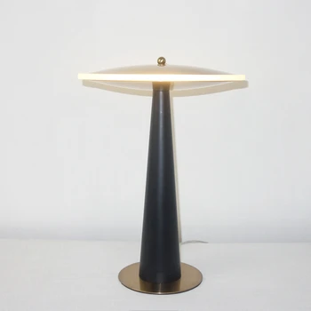 LED Lampa de Birou moderna aur Masă Lampă de masă LED Lumina calda culoare lumină de noapte lampă de decorare apartament cu lampa