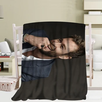 New Sosire Chris Hemsworth Pături de Imprimare 3D Pătură Moale Arunca Pe Casa/Canapea/Pat Portabil de Călătorie pentru Adulți Acoperi Pătură