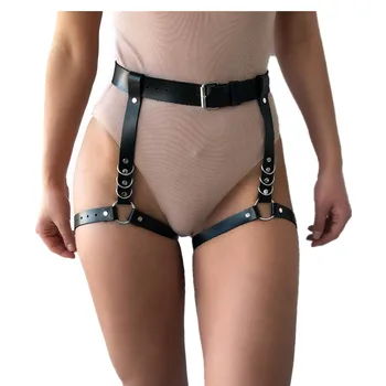 Curele Pentru Femei Dominare Sexuala Sclavie Cablajului Jartiyer Sexy Cinturon Mujer Punk Pastel Goth Bretele Crop Top Rave Ciorapi De Dans Pol