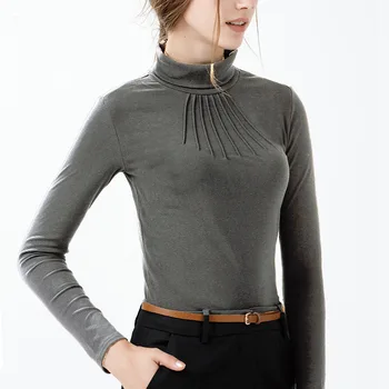 Moda pentru Femei de Moda non-capac pulover cu gluga noua casual bottom pulover