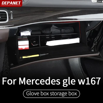 Mănușă de box cutie de depozitare pentru Mercedes gle w167 gls w167 x167 gle carbon gle 2020 gle 350/450 amg 500e amg ixterior accesorii