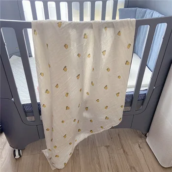 2020 nou frumos bumbac organic tifon pătură muselină tifon folie de prosop înfășa copilul de Vară pătură