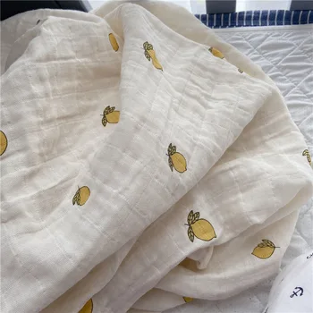 2020 nou frumos bumbac organic tifon pătură muselină tifon folie de prosop înfășa copilul de Vară pătură
