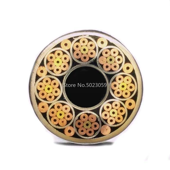 10mm Diametru DIY Cuțit Cuțit Mozaicuri Pin Nituri 9cm Lungime de Unghii Tub de Alamă+Tub de oțel #1007