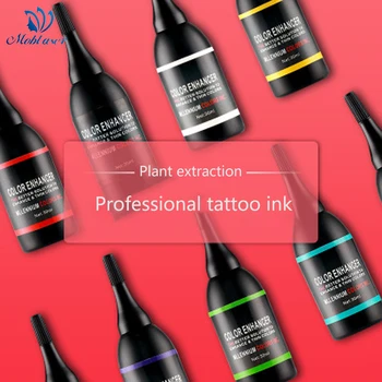 7 Culori De Cerneală Tatuaj Set Planta Natura Culoare Pigment Tatuaj Profesional Cerneluri Spranceana Machiaj Permanent Microblading Cerneală Tatuare