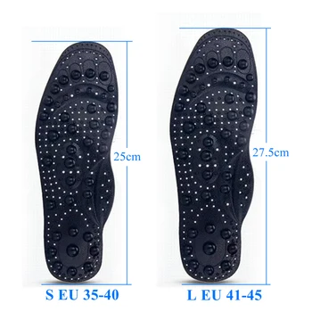 EiD 68 magnet Terapia Magnetică tălpile interioare din Silicon Transparent Masaj Picior de Pierdere în Greutate, Slăbire Branț de Îngrijire a Sănătății Pantofi Pad Unic
