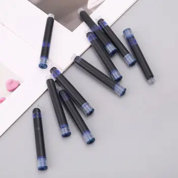 100buc Jinhao Universal care poate fi ștearsă Albastru Stilou Cerneală Sac Cartușe de 3.4 mm Rezerve Școală Papetărie de Birou