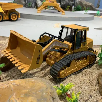 2.4 G Control de la Distanță Rc Excavator Camion Jucării de Simulare RC Inginerie Auto Tractor pe Șenile Excavator Brinquedos Jucărie Pentru Copii Cadouri