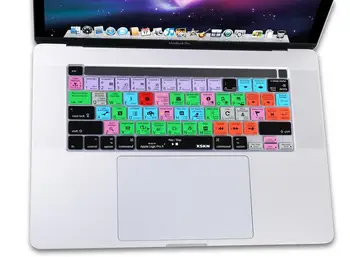 XSKN Logic Pro X limba engleză comenzi Rapide de la Tastatură Piele Capac pentru NOI, pentru Versiunea de 16 inch A2141 Noul MacBook Pro cu Touch Bar & Touch ID