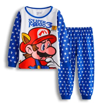 New Baby Boy Fata Set Pijama Copii Pijamale Copilul Mickey Auto Pijama Fille Enfant Pijama Infantil Copil Sleepwear Set Haine