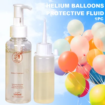 50ml 100ml Acasă în condiții de Siguranță Partid Ușor se Aplică Baloane cu Heliu Fluid de Protecție Non Corozive Cu Pompa Extinde Plutitoare Timpul Profesionale