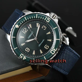 Corgeut 45mm design sport ceas de lux brand de top miyota 8215 NH35 mișcarea mecanică Luminou mâinile Automată ceas Vintage pentru bărbați