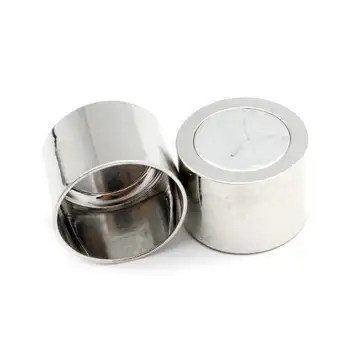 AaaZee 3 Buc 15 mm Gaura Interioara de Argint Cilindru Incuietoare Magnetică de Fixare Conectori pentru DIY Brățară Bijuterii de Dimensiune Mare Magnet