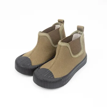 Toamna anului 2020 Nou Stil de Inaltime-Top Casual Pantofi pentru Băieți și Fete Apartamente Cookie Pantofi Confortabili Pantofi de Panza Non-Alunecare Pantofi pentru Copii