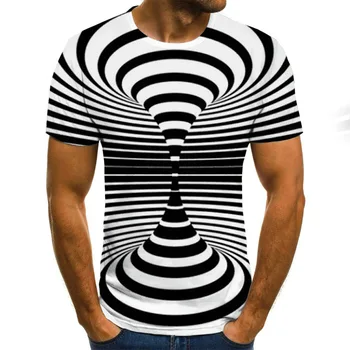 2020 Hip Hop Barbati Tricou de Vara Nou Stil 3D Imprimate Mâneci Scurte de sex Masculin de Moda T-shirt T-shirt Tee Top Streetwear