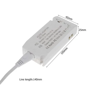 LED Wireless Cadrul Cabinetului de Iluminare 3W 12V CONDUS Pucul Lumini pentru Bucatarie Conta Dulap Dulap de Iluminat cu 12V 18W Adaptor de Alimentare