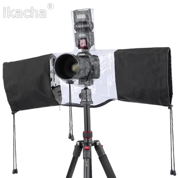 Aparat de Fotografiat impermeabil Capac Anti-Praf Protector Apa de Ploaie Caz Camera husa de Ploaie Pelerina de ploaie Negru pentru Canon 5D3 70D 6D pentru Nikon