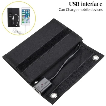 Peisaj nou portabil cu panou solar incarcator solar power bank 15W 20W USB dispozitiv de ieșire