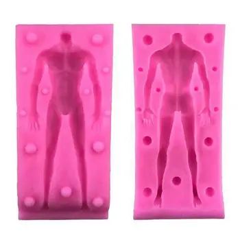 3D Bărbați Femei Corpului Turnare Ciocolata Silicon Mucegai Tort Fondant Săpun Cuburi de Gheata produse de Patiserie Bomboane Mucegai de Copt Tort de Decorare