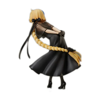 Rochie neagra Soarta Jeanne D Arc Ver Conducător 24cm figurina PVC Figma Model Sexy Anime Arhetip Desene animate Cadou Papusa de Colectie