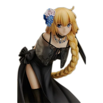 Rochie neagra Soarta Jeanne D Arc Ver Conducător 24cm figurina PVC Figma Model Sexy Anime Arhetip Desene animate Cadou Papusa de Colectie