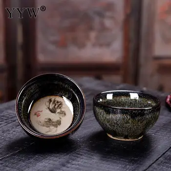 70ml de Mână Ceramică Pictată cu Ceșcuțele de Porțelan Kung Fu Ceașcă de Ceai în Stil Chinezesc Model Castron de Ceai Ceașcă de Ceramică Master Cupa Teaware Seturi