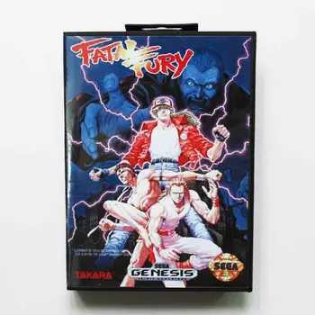 Fatal Fury Joc Cartuș de 16 biți MD Carte de Joc Cu Cutie de vânzare cu Amănuntul Pentru Sega Mega Drive Pentru Genesis