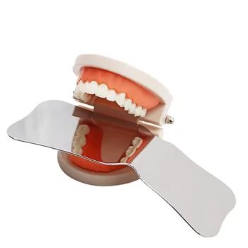 Din Oțel inoxidabil Fotografia Dentară Reflector Oglinzi Singură Parte Autoclavabile 1 buc Orală Clinica Instrument de Albire a Dintilor Oglindă
