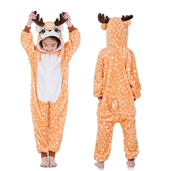 Copii Fete Kigurumi Panda Pătură Salopete Salopeta Animal Copii Unicorn Onesie Pijamale Cosplay Baieti Copii Pijamale Traverse
