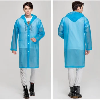 Bărbați și Femei haina de Ploaie Impermeabilă cu Glugă Calitate de Ploaie Poncho Haină Impermeabilă Pelerine Ploaie Transparent en-Gros
