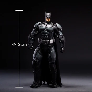 NECA Batman Cifrele de Acțiune 1/4 DC Arkham Asylum Plus Dimensiune Jucarii Model 50cm
