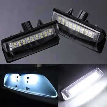 2X LED Numar inmatriculare Lumini Lampa pentru Lexus IS200 IS300 LS430 GS300 GS430 GS400 ES300 ES330 RX300 RX330 RX350