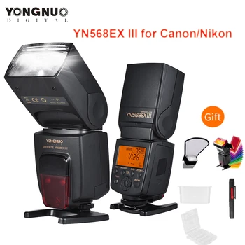 YONGNUO YN568EX III YN568-EX III Wireless TTL HSS Flash Speedlite pentru Canon EOS 1100d 650d 600d 700d pentru Nikon D800 D750 D7100