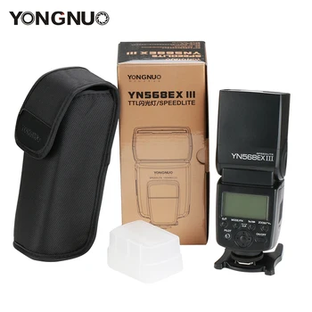 YONGNUO YN568EX III YN568-EX III Wireless TTL HSS Flash Speedlite pentru Canon EOS 1100d 650d 600d 700d pentru Nikon D800 D750 D7100