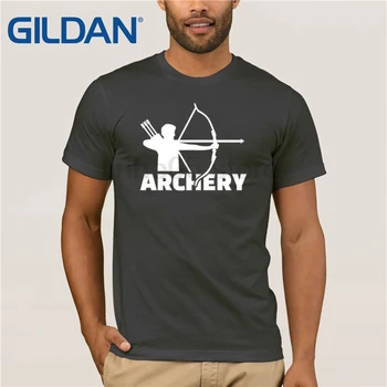 Tir cu arcul Archer t-shirt Soare, tricou Haine Populare tricou Crewneck din Bumbac Tricouri de Epocă Echipajul Gât