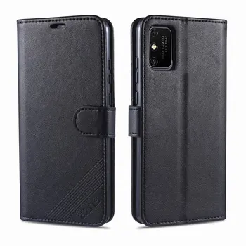 Caz Pentru Huawei Honor 9S din Piele de Caz Magnetic Flip Wallet Cover Onoare 9 Cazuri de Telefon rezistent la Șocuri Epocă Coque Onoare 9 s Funda