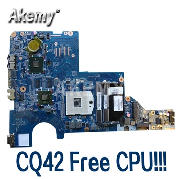 Akemy 595183-001 Placa de baza Pentru HP CQ42 G42 G62 CQ62 laptop placa de baza DAOAX1MB6F0 DA0AX1MB6H0 original, Liber CPU!!!
