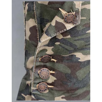 Militar, Armata, Camuflaj Verde De Bumbac Brand Pantaloni Largi Pantaloni Harem Mens Joggeri Hiphop Haine Elastic Blugi Marime Mare
