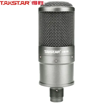 Calitate de Top Takstar SM-8B microfon cu Condensator microfon de calculator înregistrare piesa cu o placa de sunet,fara valiza