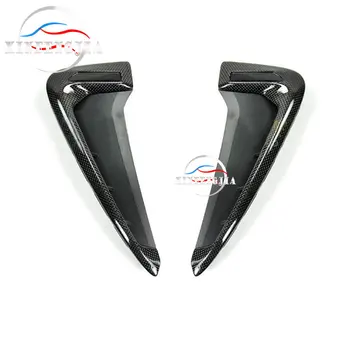 Pentru BMW X5 F15 14-18 2x Reale Fibra de Carbon Aripa Fluxul de Aer Fender Aportul de Acoperire