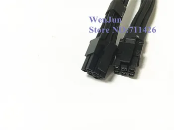 16AWG sârmă Dublă mini 6pini de sex masculin la PCI-E 8pini de sex masculin GPU cablu de Alimentare cu 37CM sârmă pentru MAC PRO /G5