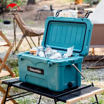 Naturehike Camping Frigider de Mare Capacitate 25L pe termen Lung Rece Conservarea Portabil Frigider 60-80H Ultralight 7.5 kg Cooler Box Drumeții