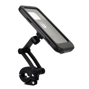 De Vânzare La Cald Ploaie-Dovada Suport De Telefon Pentru Biciclete Mâner Rezistent La Apa Suport De Telefon Mobil Portabil Pentru Motocicleta