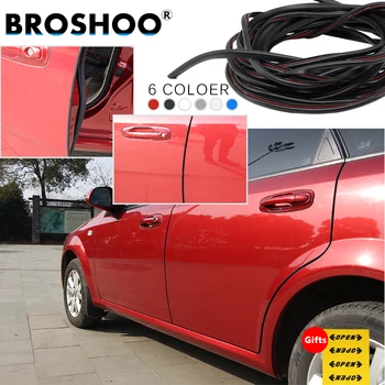 BROSHOO Auto Door Edge Protector Zero Accident de Cauciuc, Benzi Autocolante Pentru Hyundai Solaris Accent IX35 I20 Equus I30 Masina de Styling