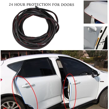 BROSHOO Auto Door Edge Protector Zero Accident de Cauciuc, Benzi Autocolante Pentru Hyundai Solaris Accent IX35 I20 Equus I30 Masina de Styling