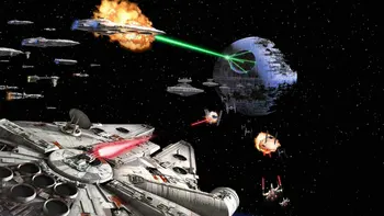 Exterior nava spatiala Death Star Battle Wars Nava de fundal Calculator de Înaltă calitate de imprimare de partid fundaluri