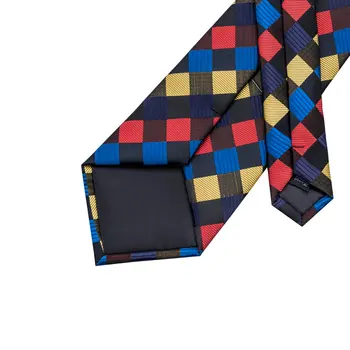 SN-423 Noua Moda Domnilor Set Cravata cu Batista Butoni Matase Tesatura Gât Cravată din China Fabrica